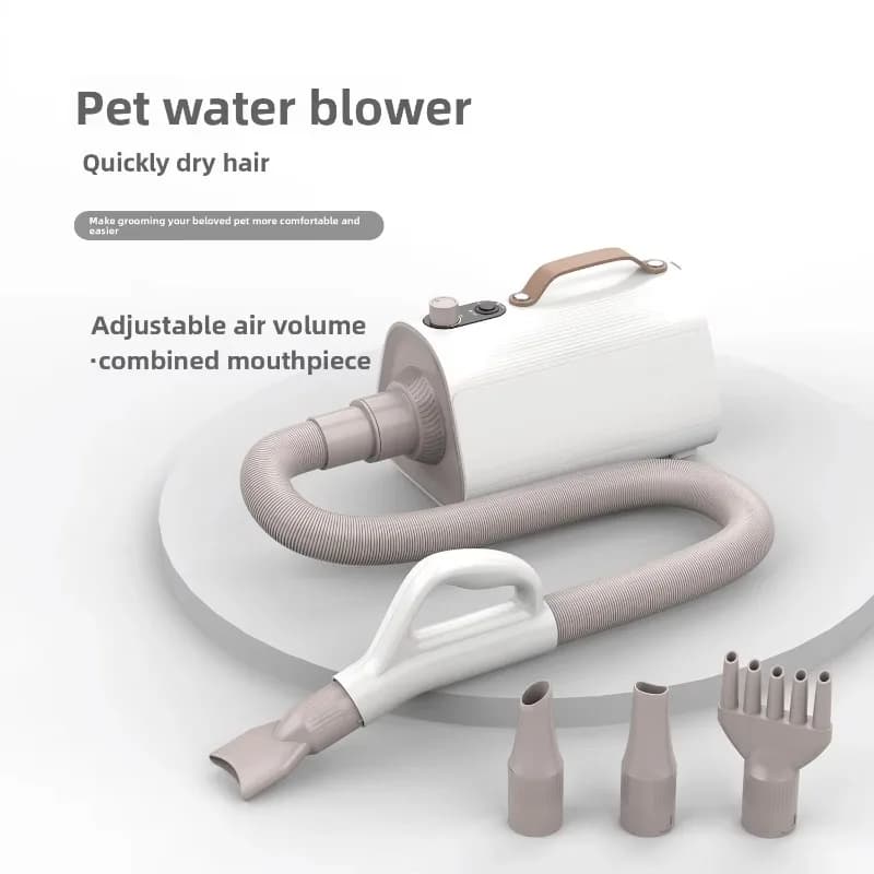 pet blower GDF01B Water Blower Pet Hair Dryer for Cats & Dogs AC 110V Overheat Protection Non-Boom Style