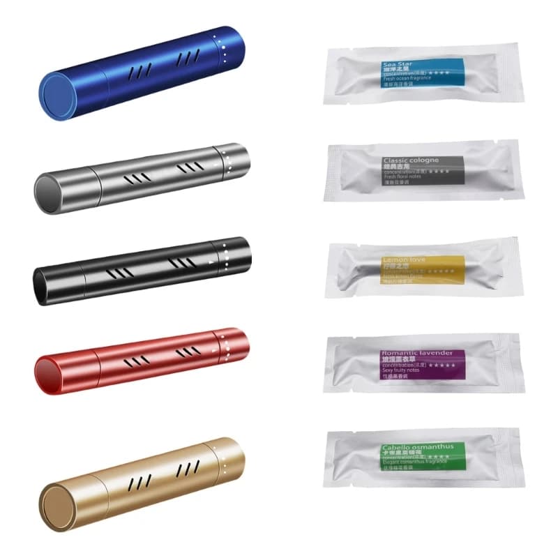 H3CE Deodorante per auto Diffusore per auto Clip sfiato per donna Uomo Fragranze per automobili Decorazioni Profumo per auto