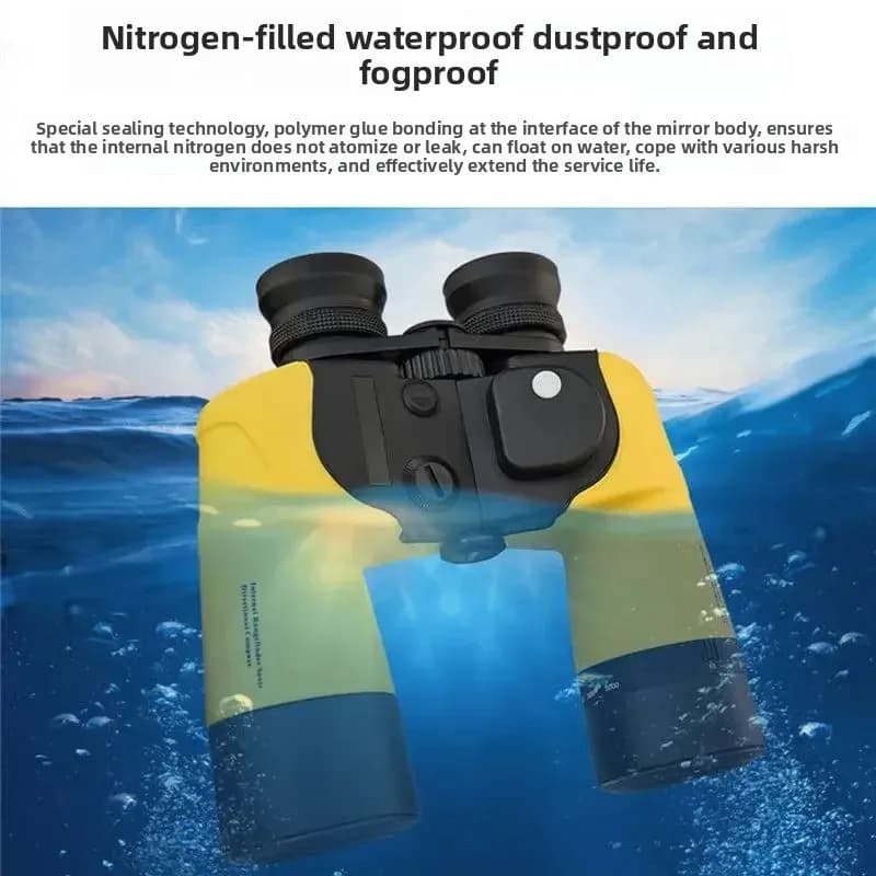 Automatic Focusing Nitrogen Filled Waterproof Telescope Professional Compass Ranging High-power Night Vision Advanced Telescope