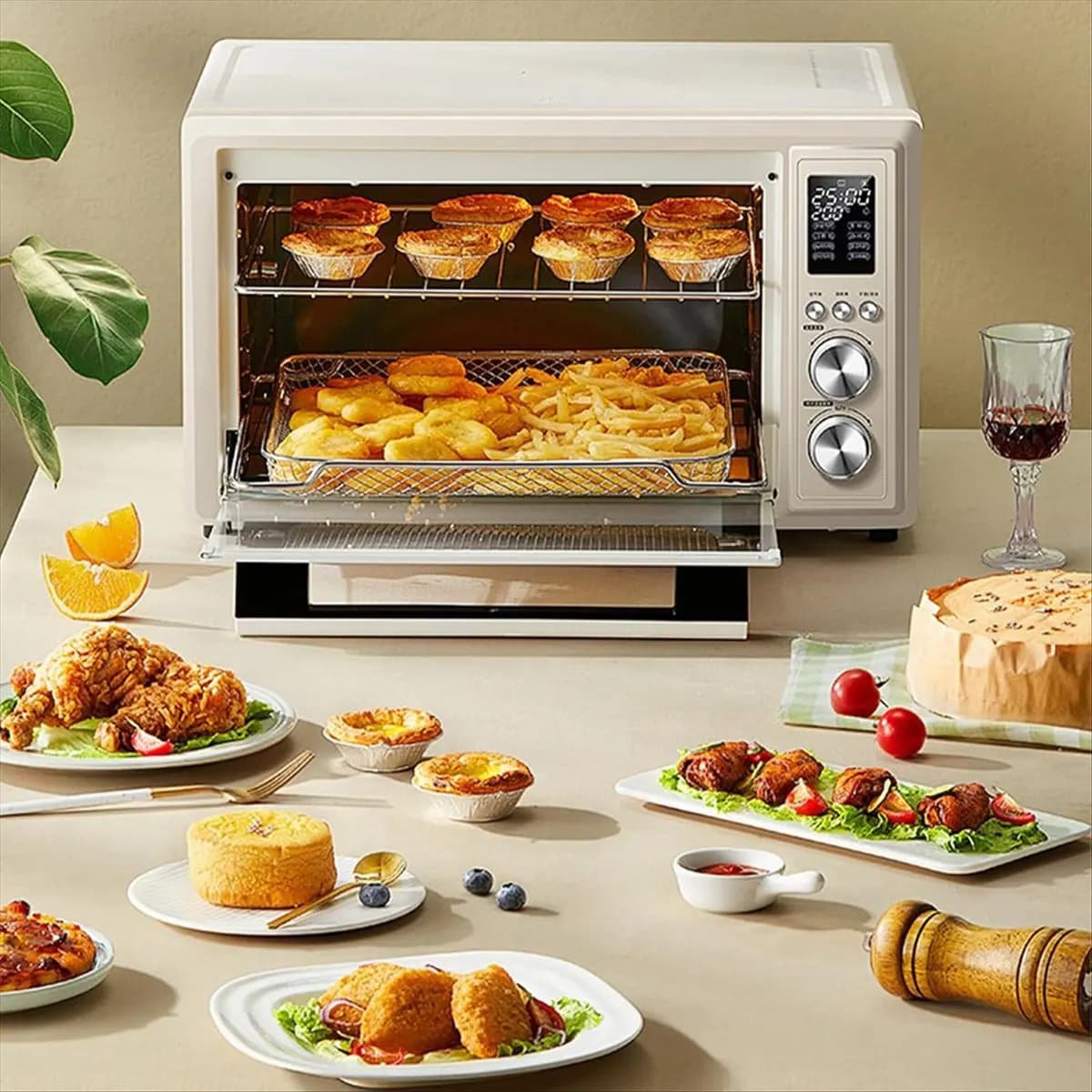 PER A99F Smart Bakery Air Frying Basket Pro Air Frying Machine For Stainless Steel Air Frying Machine Mesh Basket for Oven with Clip