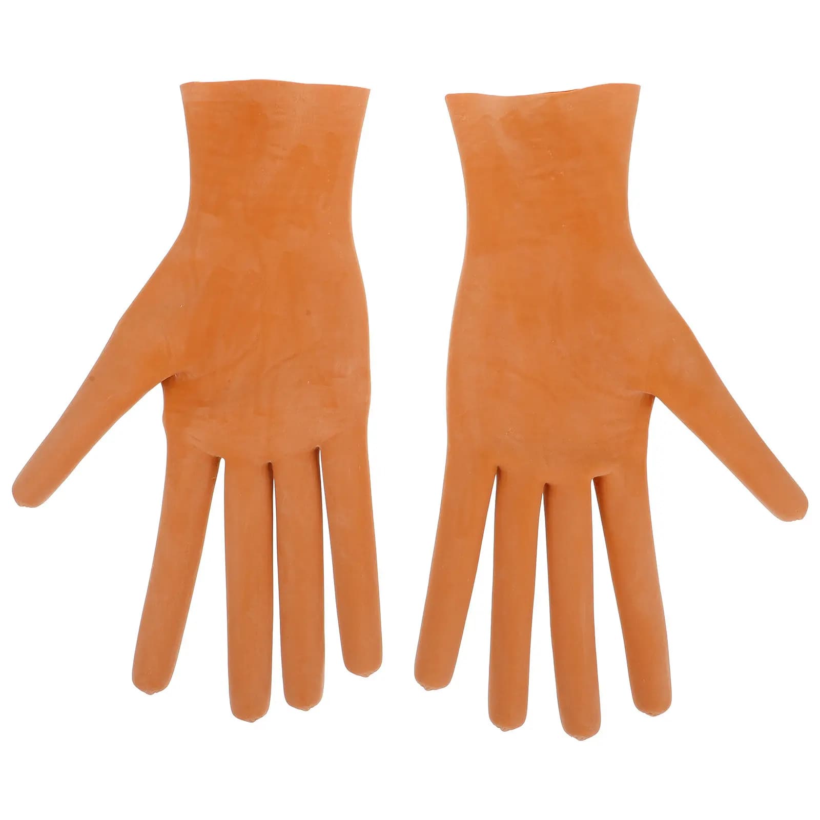 1 Paio di Guanti Hot Dog per Halloween, Guanti in Lattice Resistenti a Dita Intere, Accessorio per Costume, Guanti Spaventosi per Feste, Accessori per Costume di Halloween