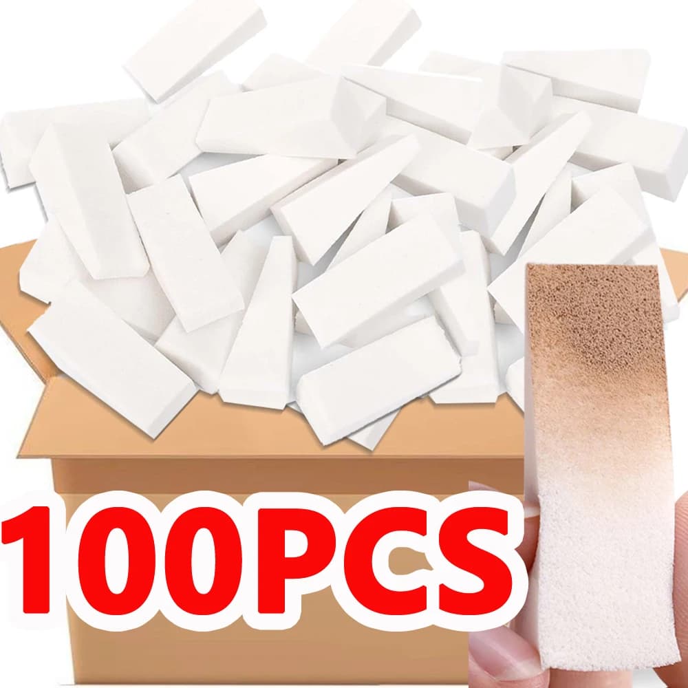 Spugna triangolare in lattice Soffio per uso asciutto e bagnato Spugna per trucco Fondotinta per il viso Correttore BB Cream Soffi per sbavature in polvere Strumenti cosmetici