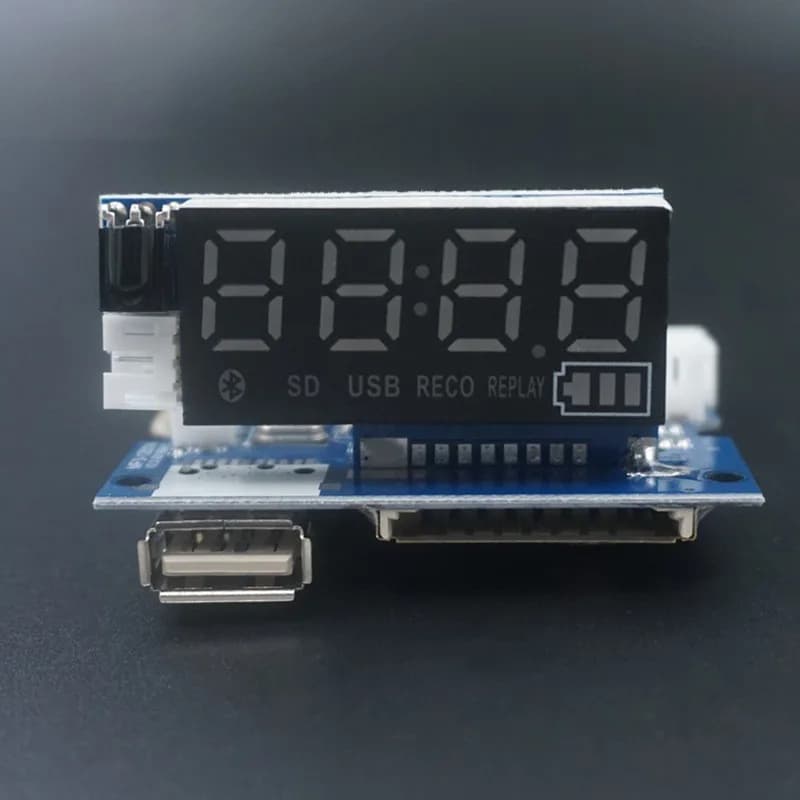 【NUOVISSIMO】 Slot per scheda SD Alimentatore da 5 V Modulo scheda di decodifica MP3 Bluetooth JLH-BT41003 V04 per progetti di applicazioni audio fai da te