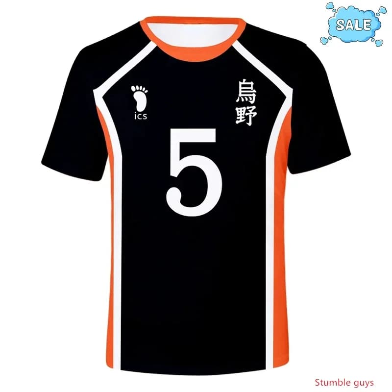 Maglietta Anime Nekoma High School Volleyball Haikyuu, Jersey Kuroo Kozume, Costume Cosplay, Abbigliamento Sportivo per Ragazzi