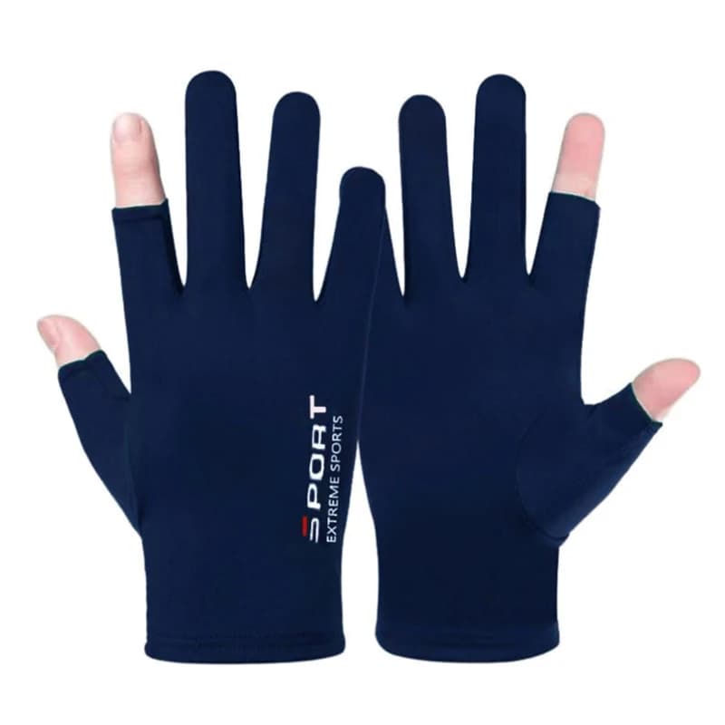 Guanti estivi uomo Ice Silk Sun Proction guanti da guida guanti da pesca guanto da ciclismo traspirante