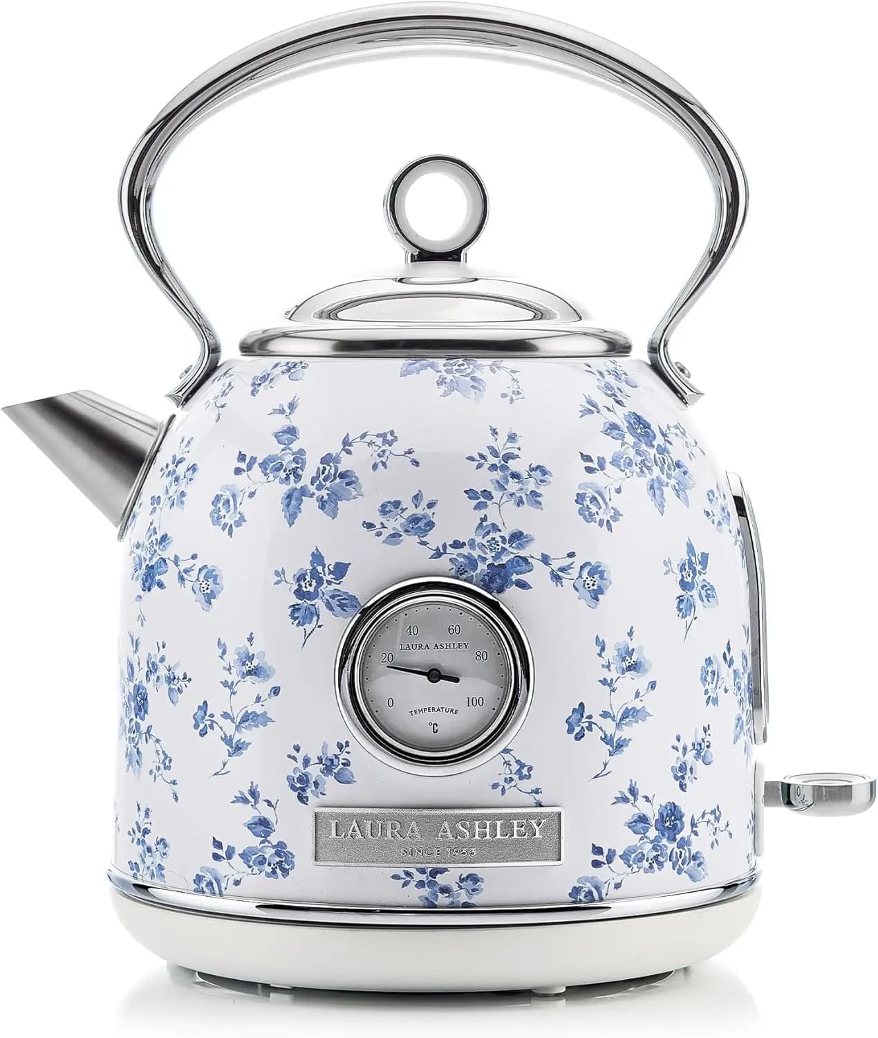 Bollitore Elettrico in Acciaio Inox da 1,7L, 1500W, Ebollizione Rapida, Spegnimento Automatico, Senza Fili