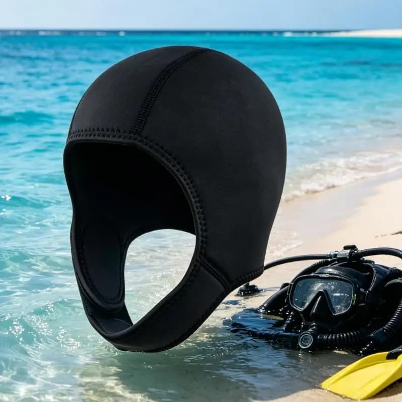 Unisex Swim Cap Water Sports Cap With Adjustable Closures For Diving Surfing
