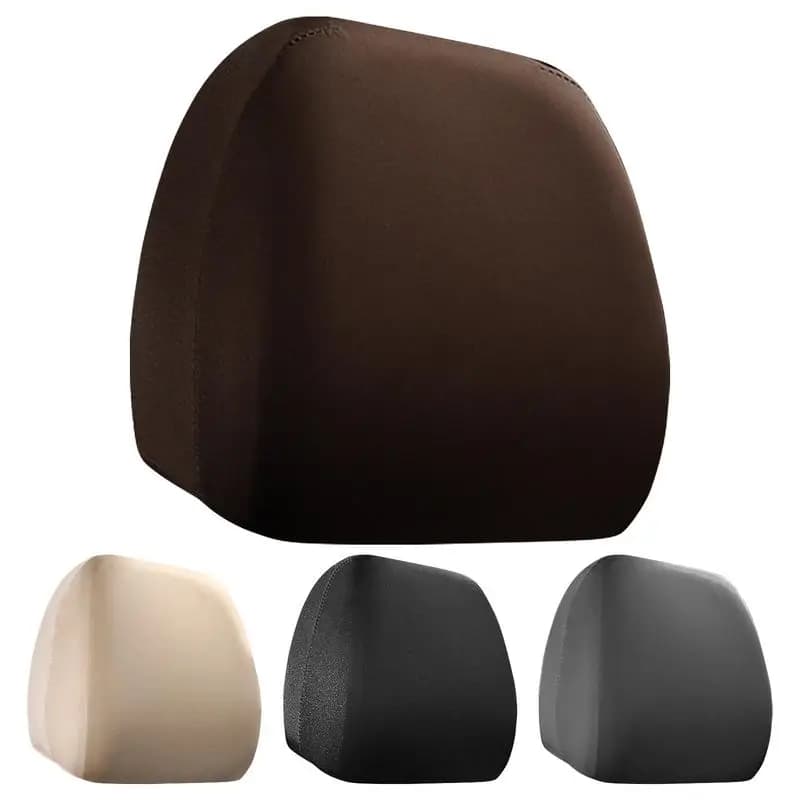 2024car seat cover elastic cover for car head cover protective dust cover supplies for car seat protection for truck suv minivan
