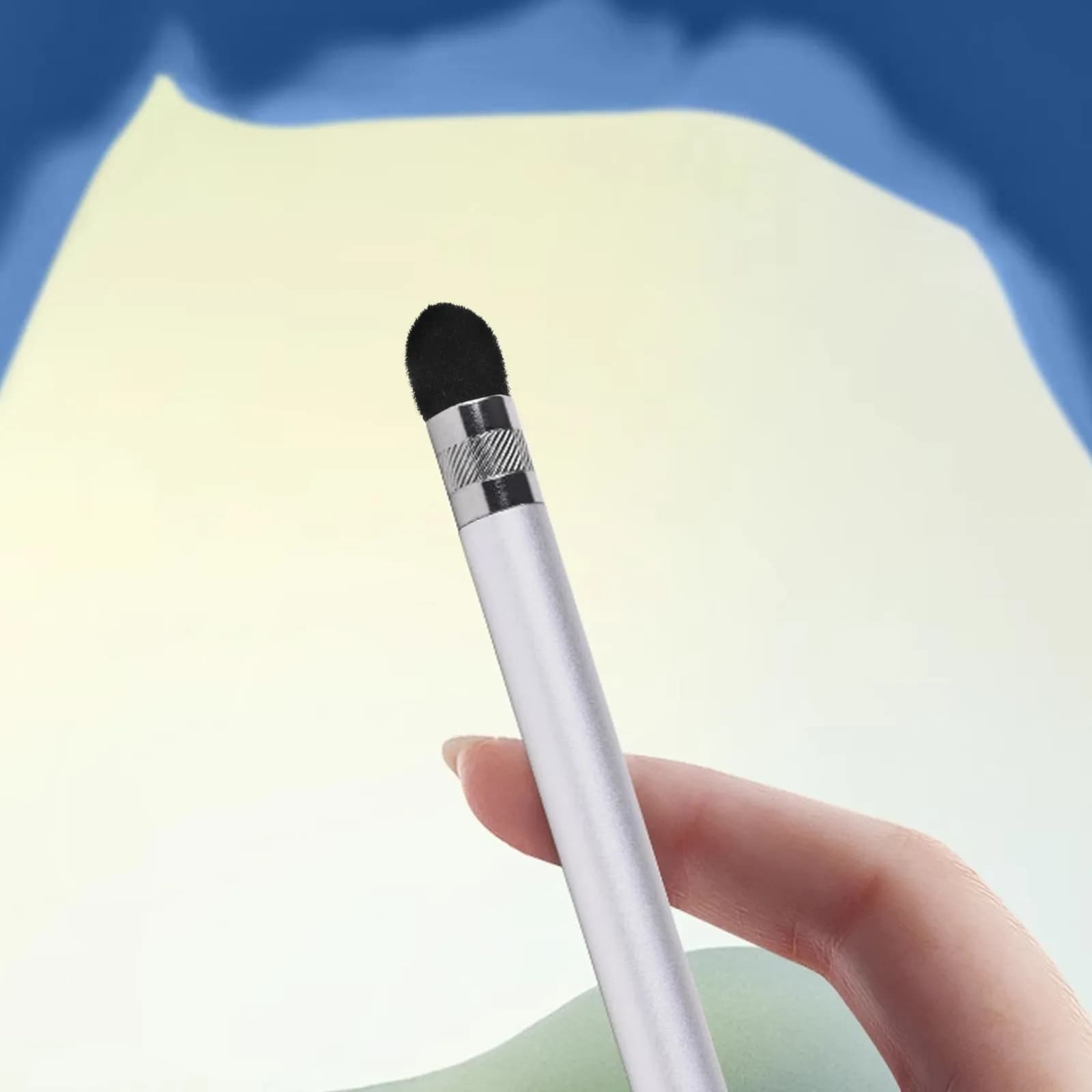 4 Pezzi Punte di Ricambio in Tessuto per Stilo, Punta Fine ad Alta Precisione per Disegno e Scrittura Fluida, Accessori per Tablet, Penna Stilo con Punta a Rete