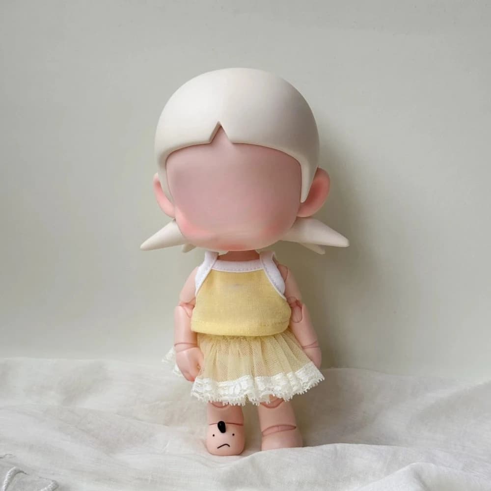 Tulle Skirt Doll Clothes Cute Mini Half Skirt Short Dress For Zsiga 1/8 BJD Yuy Mini Doll Spring Summer Dress Up Accessories