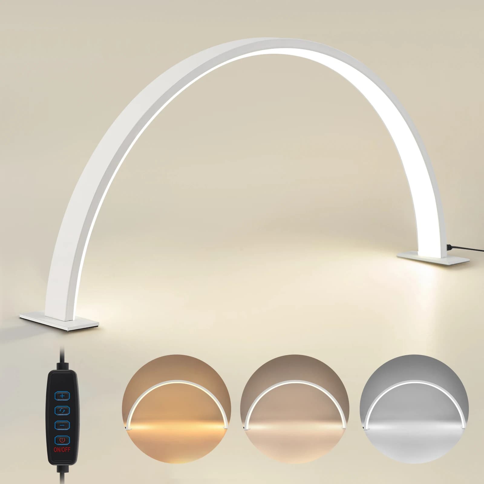 U-shaped nail lamp, home beauty lamp, beauty salon, desktop, nail art, eye care, simple LED work lamp
