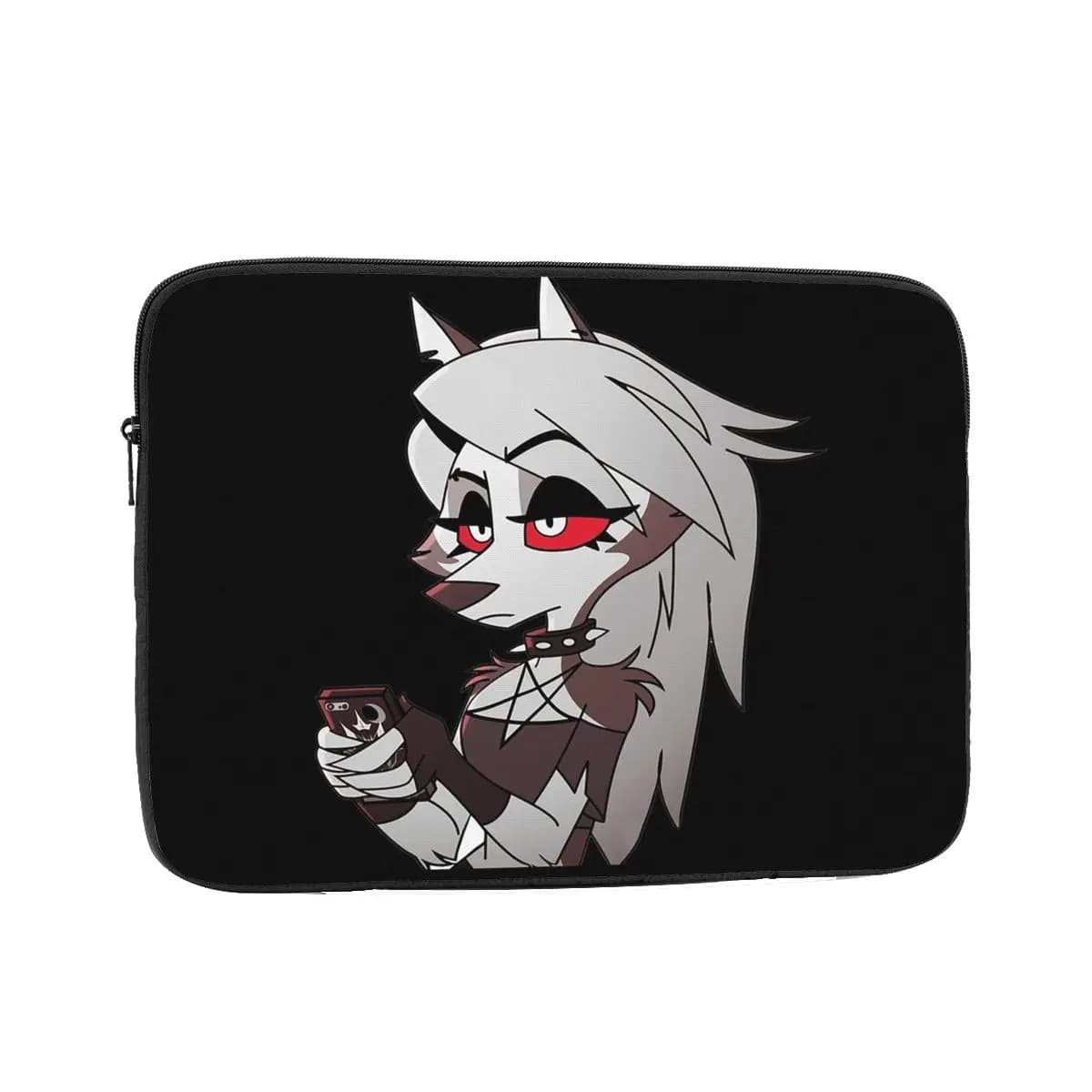 Helluva Boss Loona Notebook Laptop Bag Case Pouch 10 12 13 15 17 Inch Notebook Sleeve Cover Bag Tablet Shockproof Case Bag