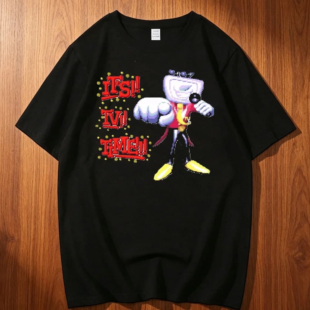 Deltarune cotton tshirt teen 2000s Y2k Pastel Grunge streetwear Breathable tshirt Pop Culture harajuku graphic Trendy