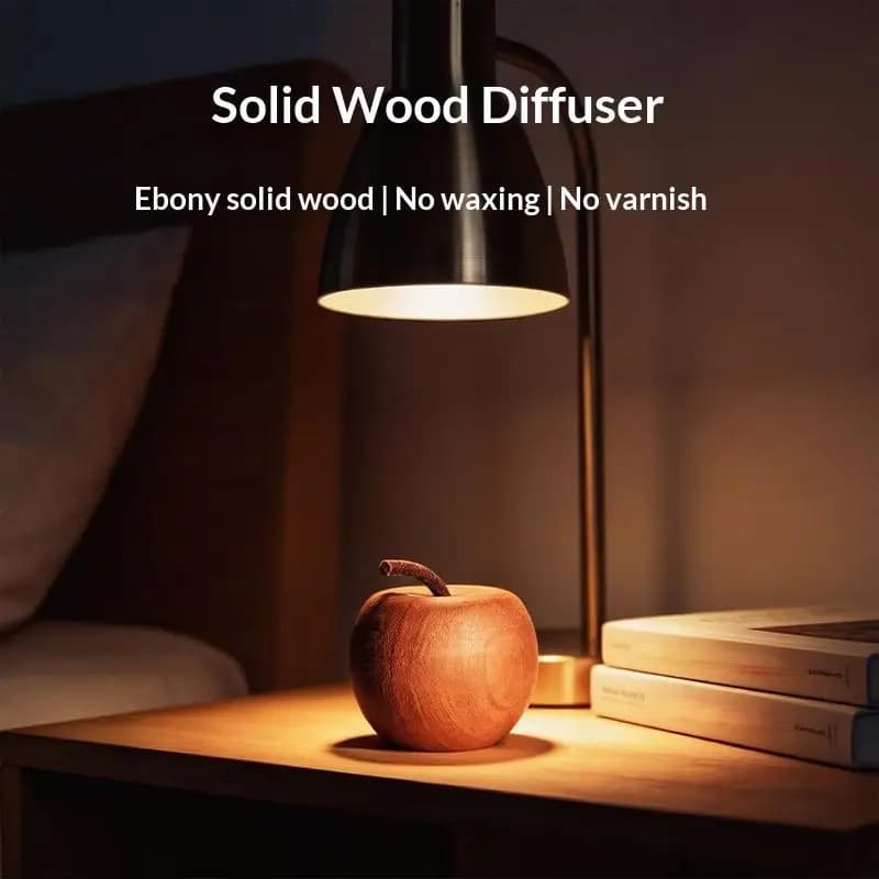 Premium Wooden Essential Oil Diffuser Set Powerful Mist Aromatherapy Fragrance for Living Room Home Decor