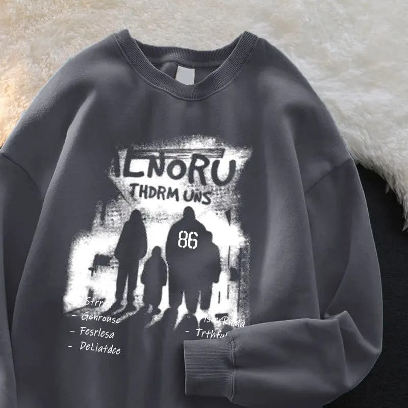 Mens No Hat Hoodies Rapper Lambswool Natural Material Fiber Warm Soft Comfortable Cozy Autumn Winter Insulated Protection Therma