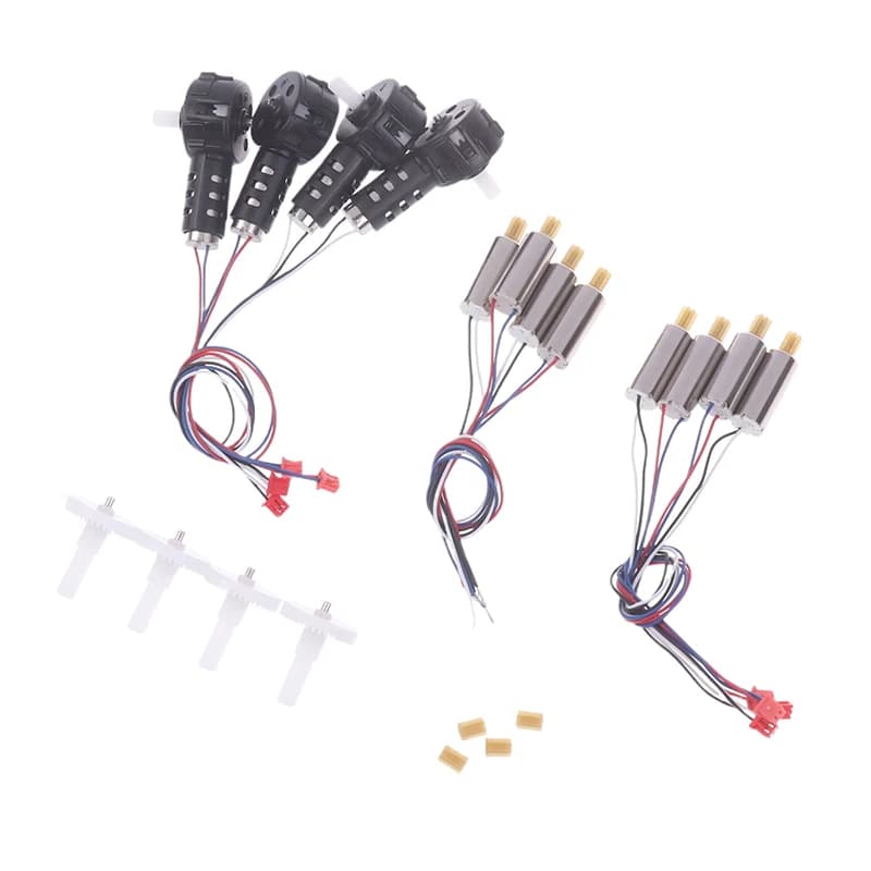 1Set Motor Base For RC Drone E88/E99 E88pro Quadrotor Spare Parts Engines Big Gear UAV Motor 7 Teeth UAV Engine Housing Motor