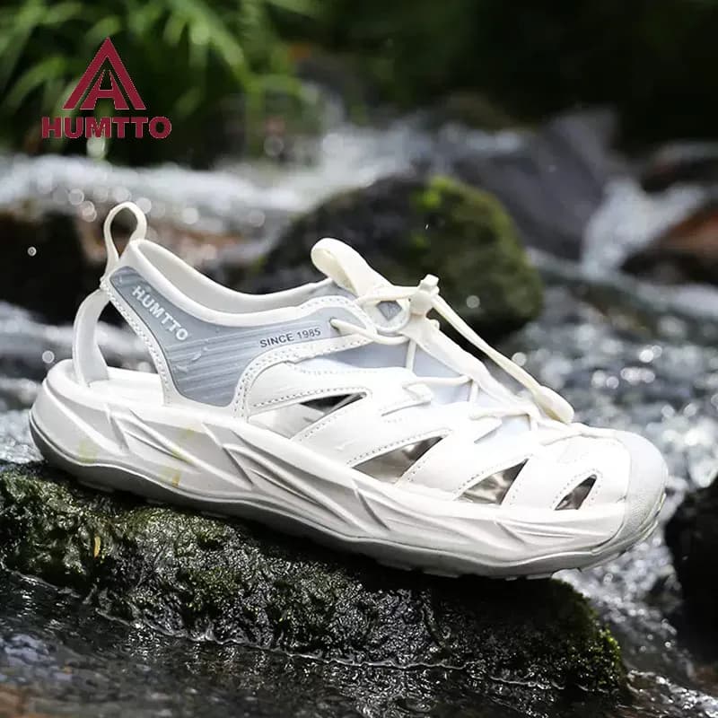 HUMTTO Scarpe da donna Upstream Trekking all'aperto Scarpe da acqua per bambini Mesh traspirante Scarpe da ginnastica alla caviglia ad asciugatura rapida scarpe da acqua da uomo