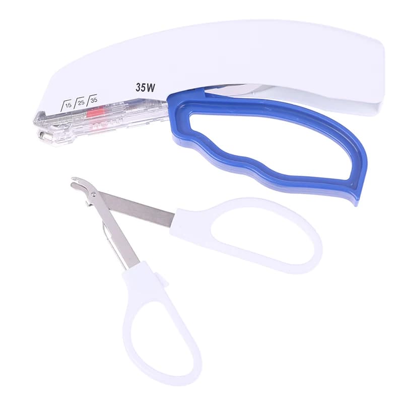＆2Pcs/Set Suture Stapler Needle Remover Skin Stapler Suture Stapler Surgery Special Skin Stitching Machine Suitable For Surgery