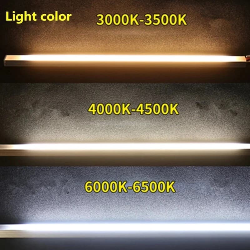 1-20 PZ Barra luminosa rigida in alluminio LED DC12V 50CM 20 pollici a forma di U/V 5730 36 LED Canale in alluminio LED Illuminazione per decorazioni domestiche