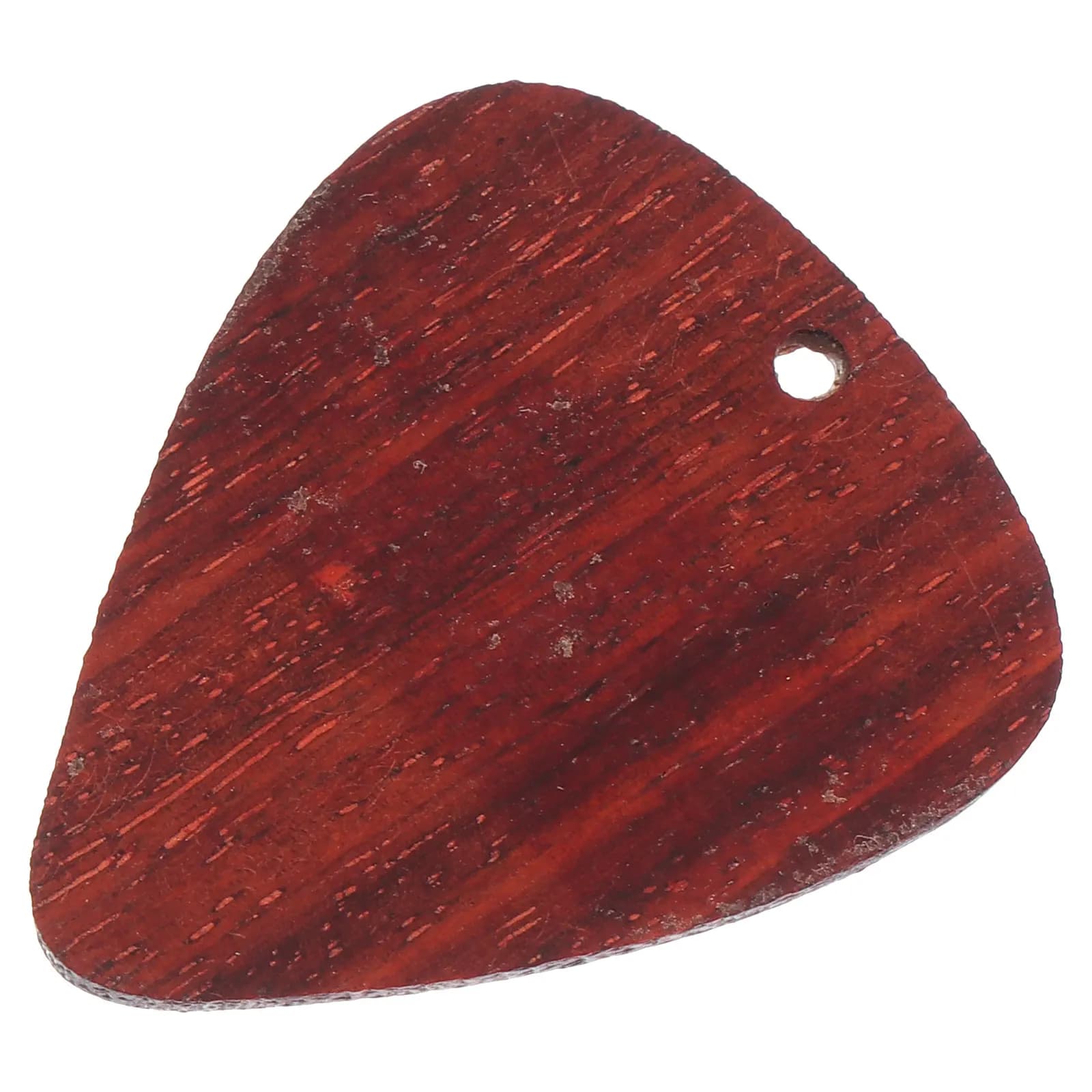 1 pz. Ciondolo plettro per chitarra in legno, ecologico, in legno naturale, protezione per le dita, accessorio portatile per chitarra