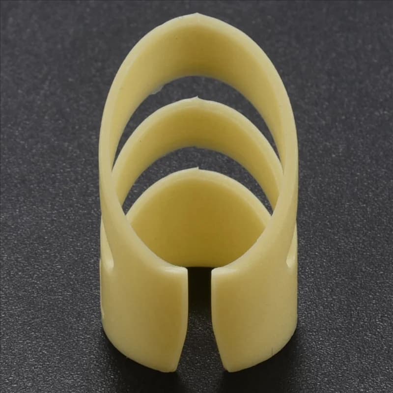 A74K-12 Pz Plettri per Chitarra Chitarra Elettrica Acustica Ukulele Indice Plettri per Dito Alaska Plettro Chitarra Strumento a Corda Parte L