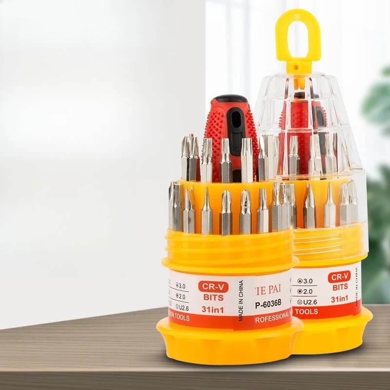 Multi-functional Screwdriver Set 31-in-1, Screwdriver, Cross, Mobile Phone Repair Tool, Baota Screwdriver
