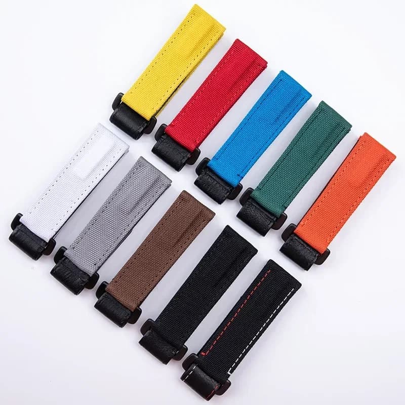 High Quality Nylon Watchband Accessories For Tissot TUDOR Omega Rolex Daytona SUB Strap 41mm Dial Black Bay GMT Belt 20MM