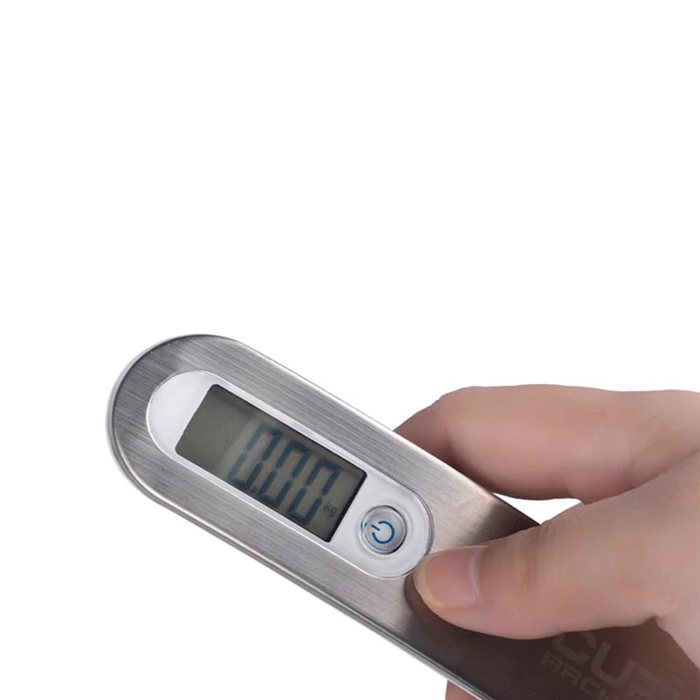 Vendite calde Bilancia sospesa per bagagli digitale portatile 50kg/110lb Schermo LCD Bilancia elettronica Bilancia per pesi Parti per bagagli