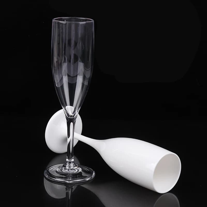 1 pz acrilico Champagne Cup coppia matrimonio Toast Cup matrimonio sposa e sposo Toast bicchieri bicchiere da vino rosso bicchiere da vino