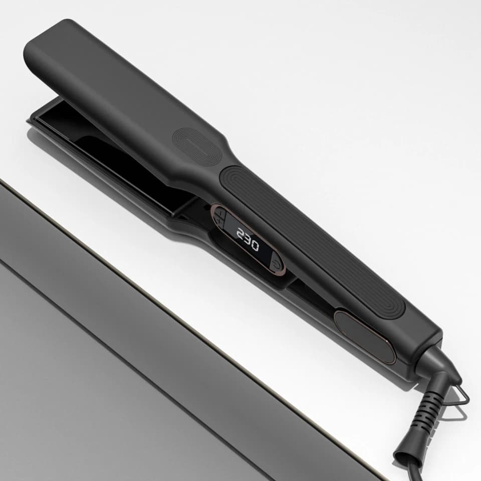 Ceramic Hair Plate High Temperature Iron Ferries Plasma Ions Large Plate for Keratin Treatment