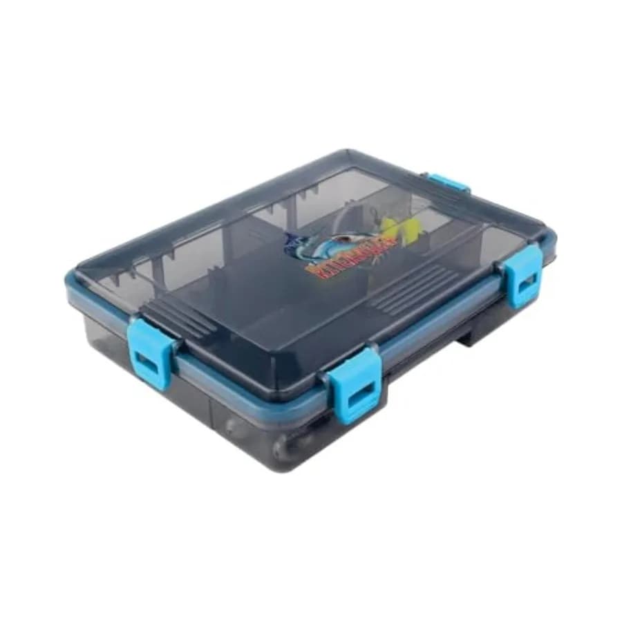 Kit di Attrezzatura da Pesca - Set Completo di 157 Pezzi per Pesca in Spiaggia e da Molo con Scatola Porta Attrezzi, Esche, Ami, Ecoscandaglio e S
