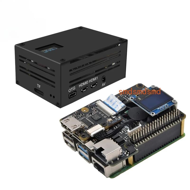 Raspberry Pi 4 KVM-A3 based on KVM Operation and maintenance of the over IP server Compatible with HDMI to CSI