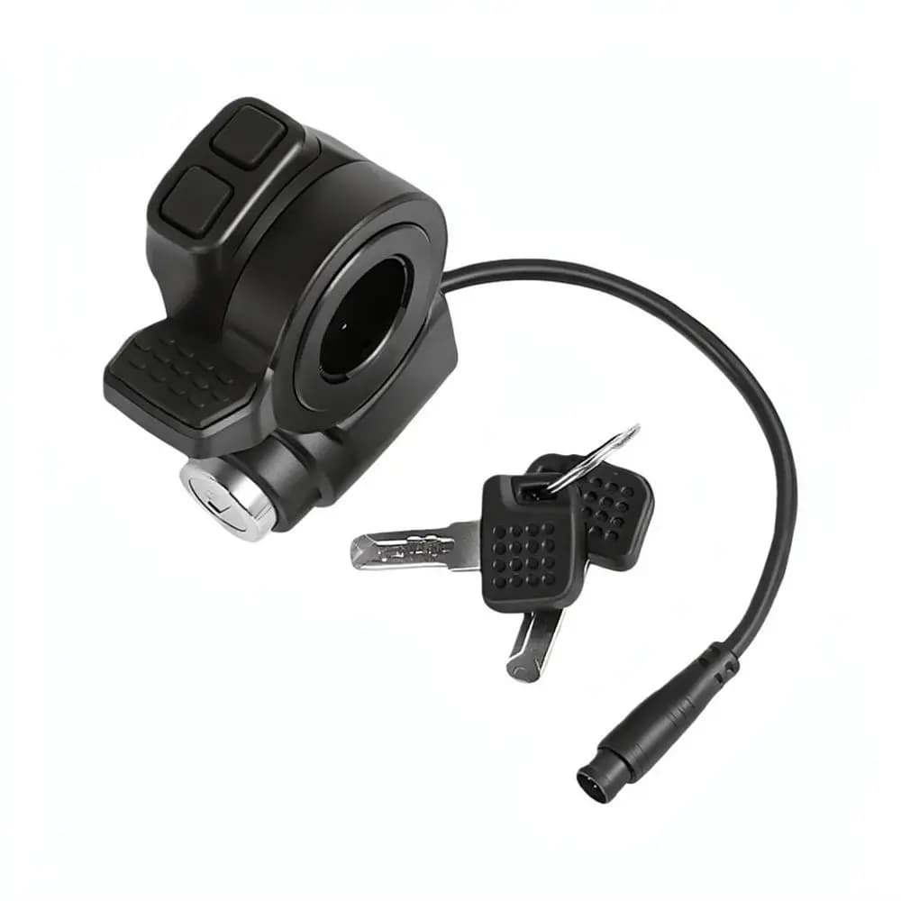 For For Kukirin G2Master Electric Scooter Ignition Switch Throttle Lever Finger Control Module Safe Start Lock Accessory
