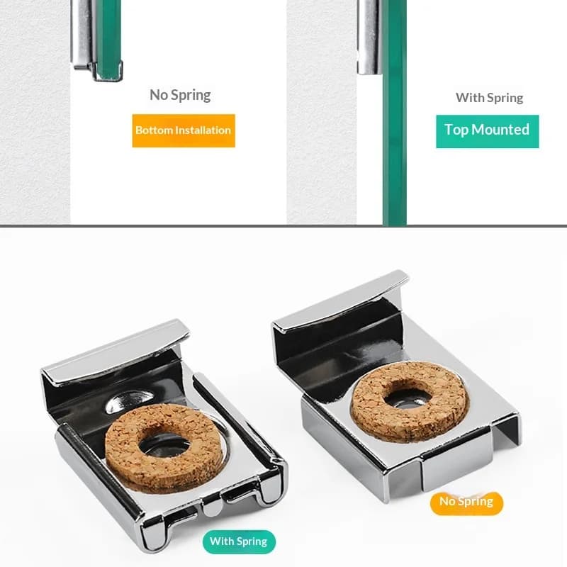 Mirror Clamp Mirror Bracket Bathroom Glass Mirror Clamp Square Mirror Bracket Mirror Clamp Fixing Accessories Mirror Bracket Har