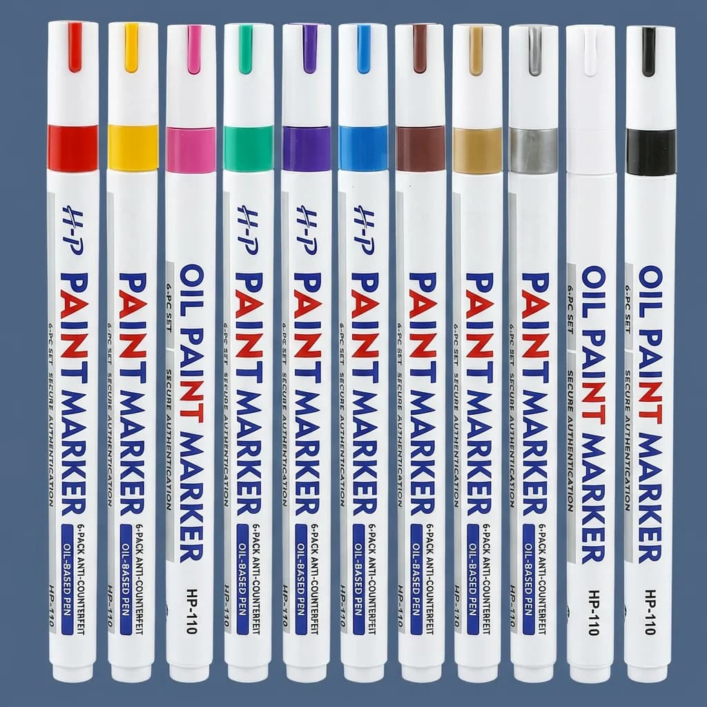 Oil-Based Paint Marker Versatile Graffiti Paint Pen Quick-Dry Paint Marker Quick-Drying For Signature Creation Shoe Repair Bag