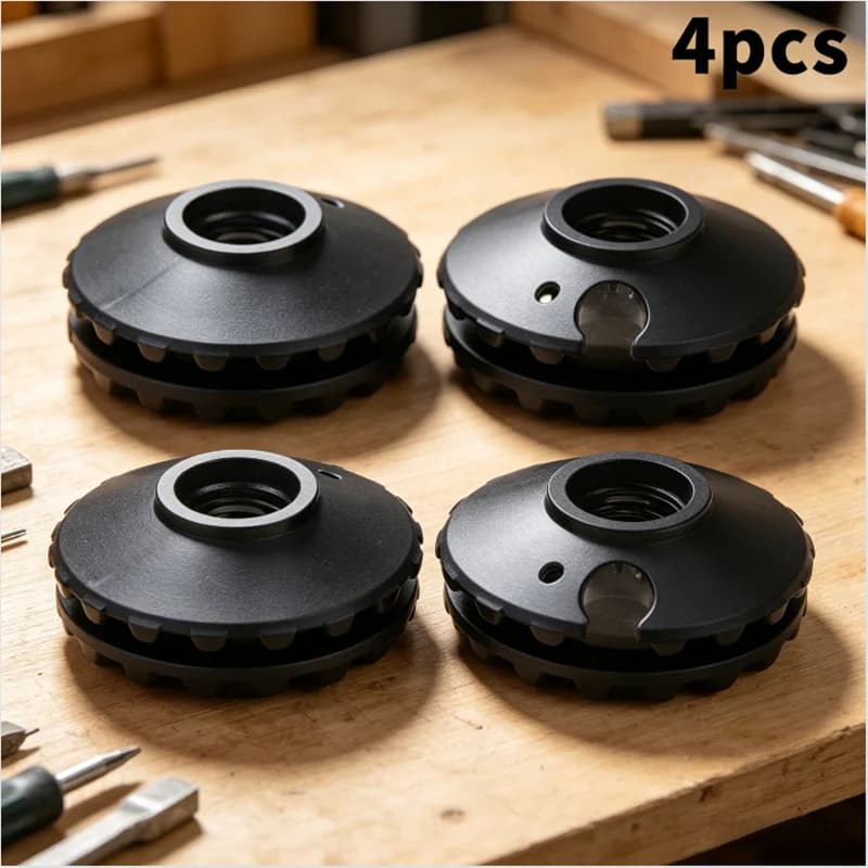 2026 NEW Trekking Pole Snow Baskets 4Pcs, Walking Sticks Tip Mud Baskets Replacement, Protectors for Hiking Nordic Walking Poles