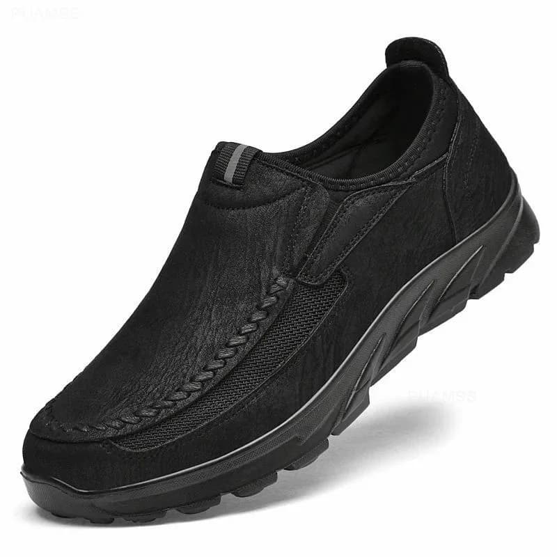 Men Casual Shoes Breathable Loafers Sneakers 2026 New Fashion Comfortable Flat Handmade Retro Leisure Loafers Shoes Men Shoes