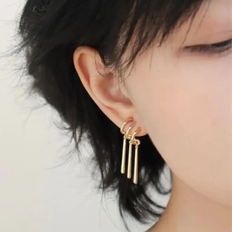 Zoro Anime Orecchini per donna Uomo Zoro Cosplay-Just One Ear Piercing- Figura Orecchini per amante dell'anime