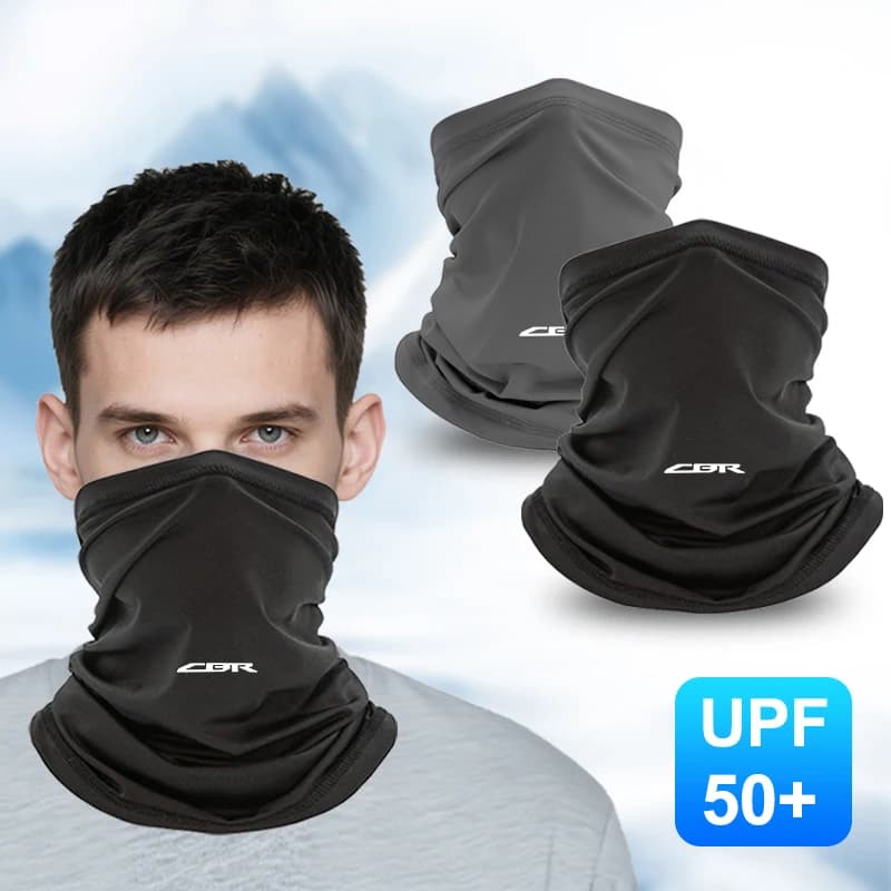 Motorcycle Ourdoor Sport Neck Scarf Sunscreen Face Mask For Honda CBR 125R 954 600 650F 650R 1100XX 1000F CBR 600RR 1000RR