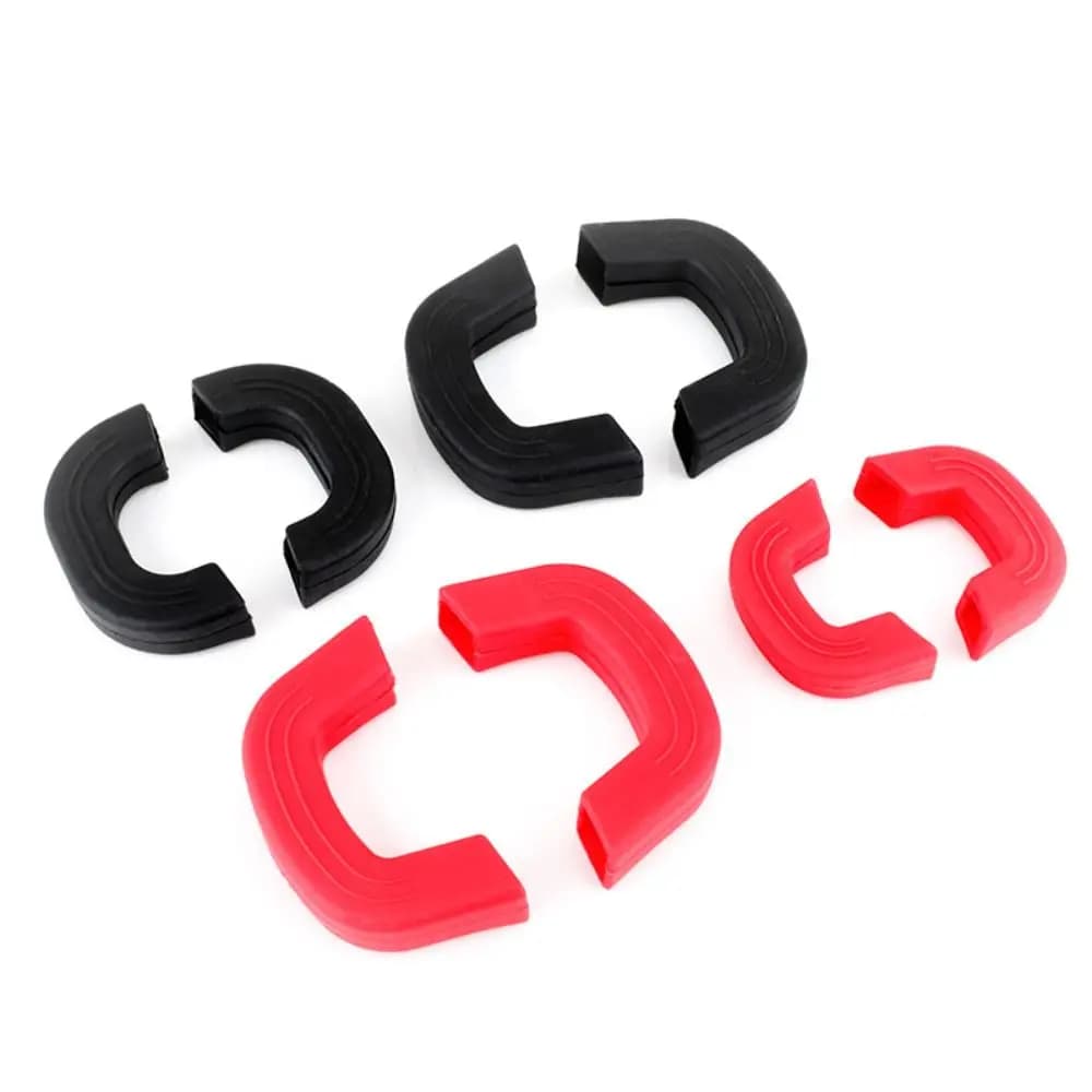2pcs Silicone Pot Handle Cover Anti-Scald Non-Slip Pot Handle Sleeve Pot Handle Grip Cover Frying Cast Iron Skillet Pan
