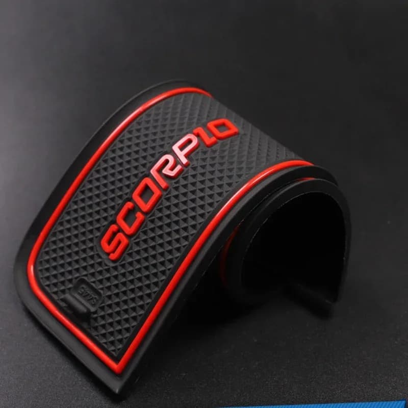Tappetino per scanalatura porta per MG 5 Scorpio Car Styling Tappetino antiscivolo Portabicchieri Cuscino per scanalatura per porta Accessori in gomma