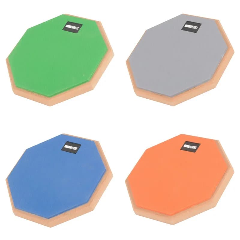 Pad Dumbass da 8 Pollici, Pad Dumbass in Gomma per Pratica, Pad Dumbass per Kit Batteria e Percussioni per Principianti