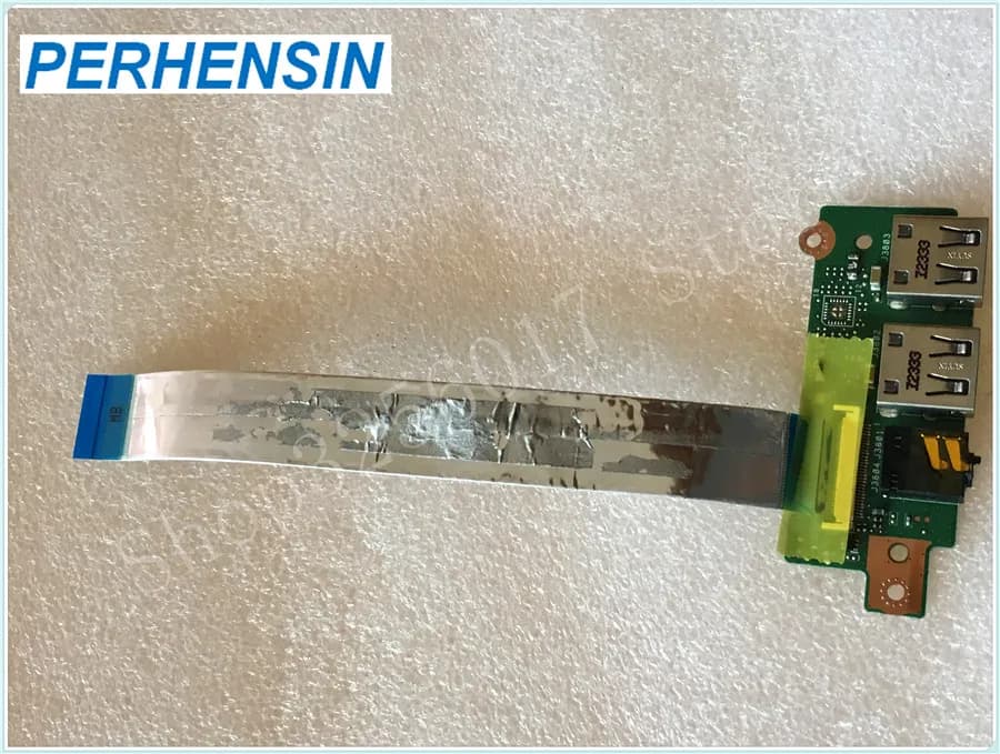 FOR ASUS K56C K56CA K56CM SCHEDA AUDIO USB IO with cable 69N0N3C10C01 Tested Fast Shipping