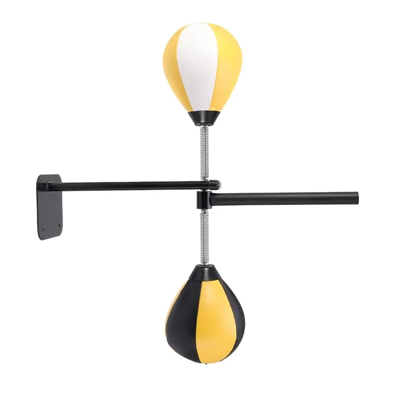 New Design PU Leather Reflex Ball Speed Ball Boxing Punching Bag Wall-Mounted Dodge Ball for Speed Training