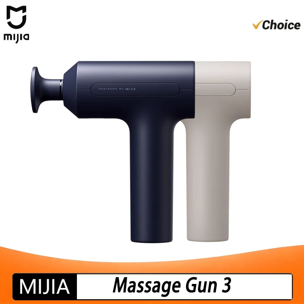 NEW Mijia Fascia Gun 3 Strength Feedback 10mm Deep Relaxation 25kg Thrust 3 Gear Memory 2450mAh Sports Specific Massage Gun CN