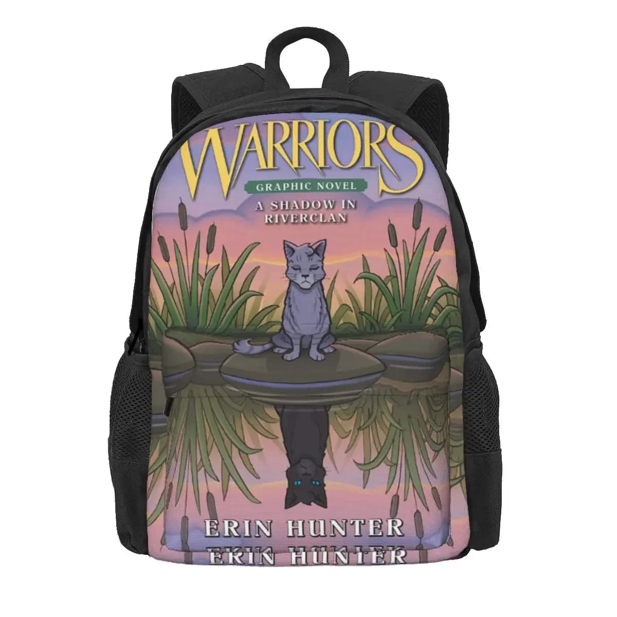 Warrior Cute Cats Lovers Backpack Daypack Large Capacity Kids BookBag School Bag Shoulder Bags for Men Women
