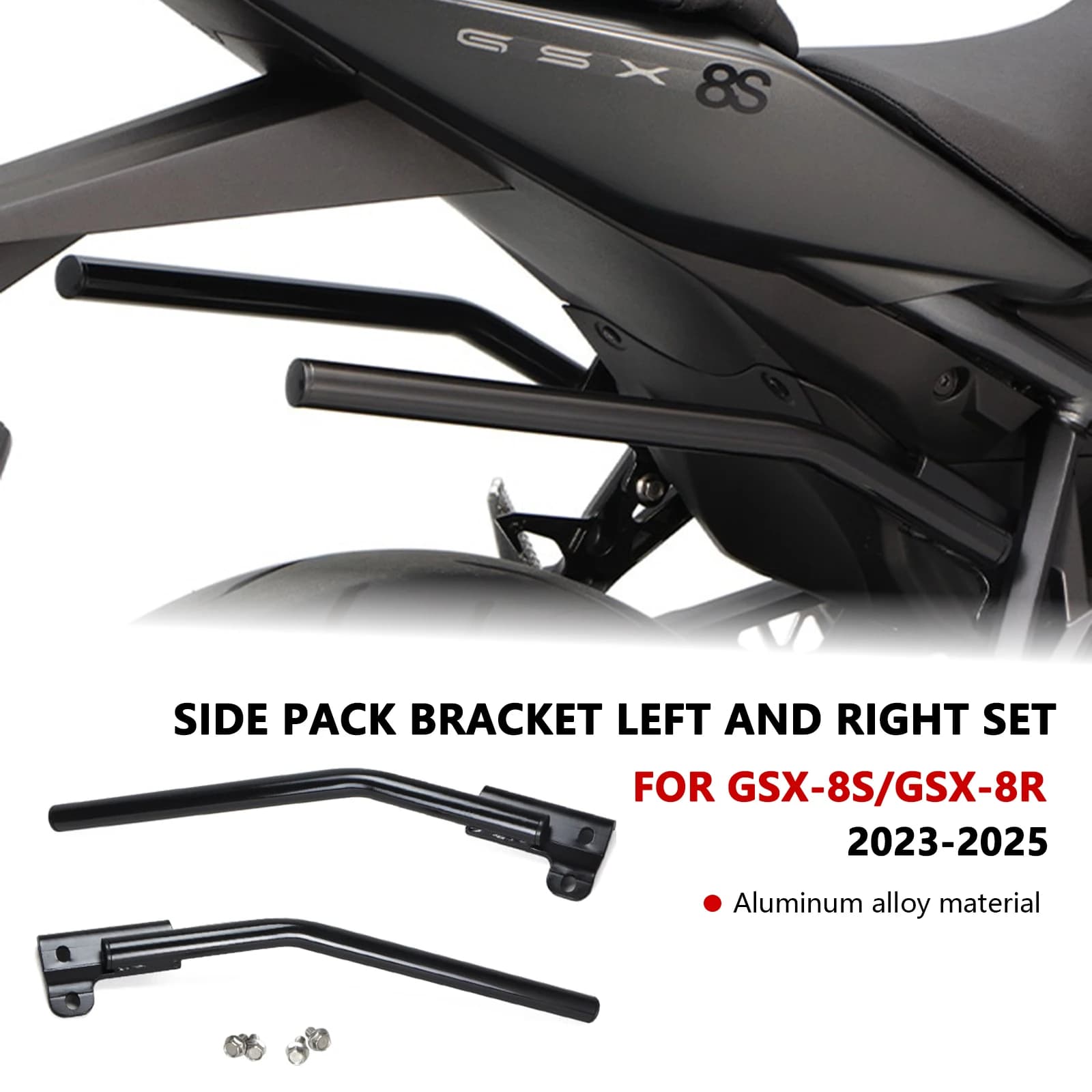 Staffa per borsa da sella per moto sinistra e destra staffa per borsa da viaggio laterale PER GSX-8R GSX8R GSX-8S GSX8S 2023 2024 2025