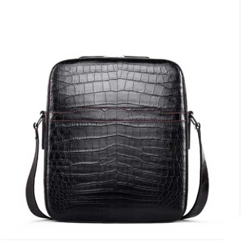 gete new crocodile single shoulder bag men fashion cross body hand men