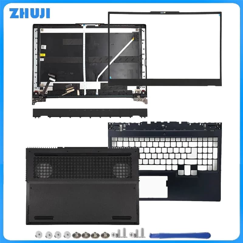 For Legion 5-15 5-15ITH6H 15ITH6 15ACH6H 15ACH6 2021 NEW Laptop LCD Back Cover/Front Bezel/Hinges/Palmrest/Bottom Case