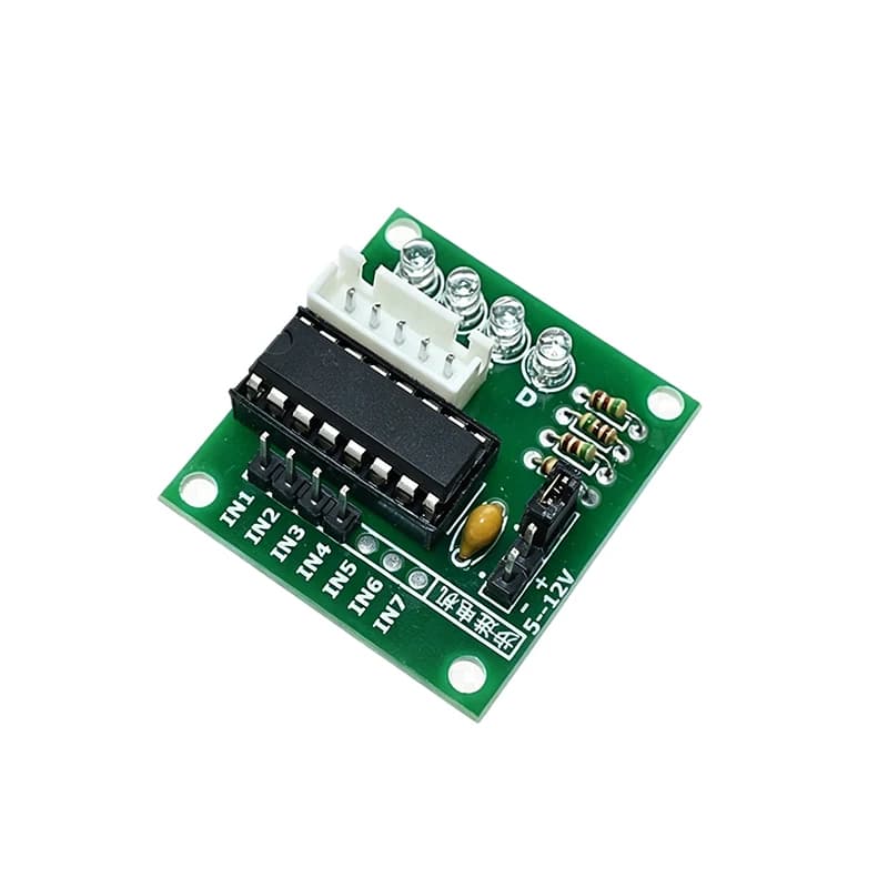 1 set 28BYJ-48 5V 4 Phase Mini Stepper Motor With ULN2003 Driver Module Complete Kit Indicator Light Design